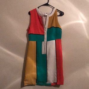 Color block dress